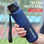 BPA Free Water Bottle 500ML 1000ML Leakproof Sports Cup