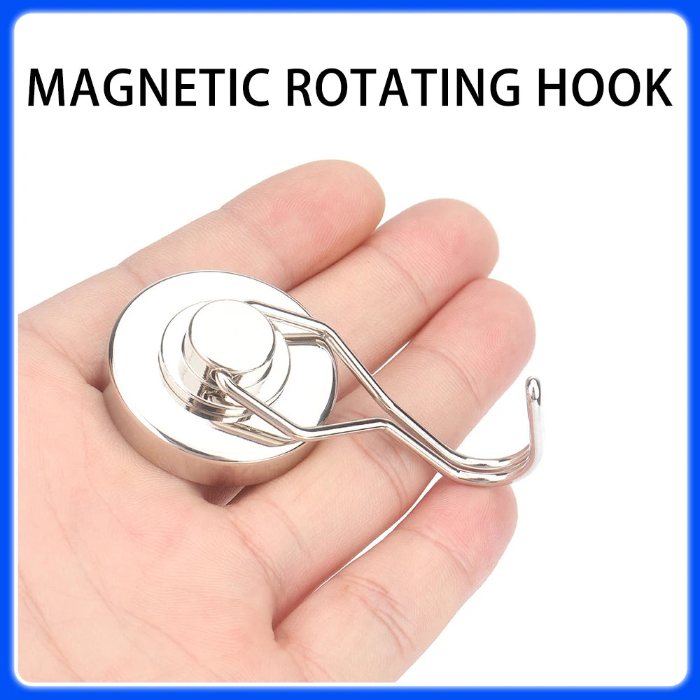 Strong Magnetic Rotating Hook Heavy Duty Neodymium Magnet Hook Main image