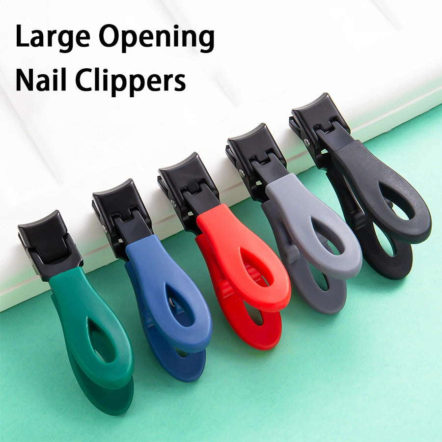Wide Jaw Nail Clippers Anti-Splash