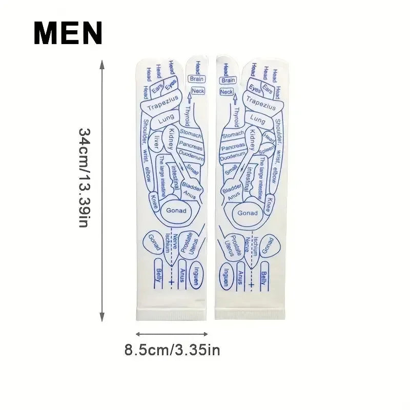 Acupressure Foot Massage Socks for Tired Feet & Reflexology Care