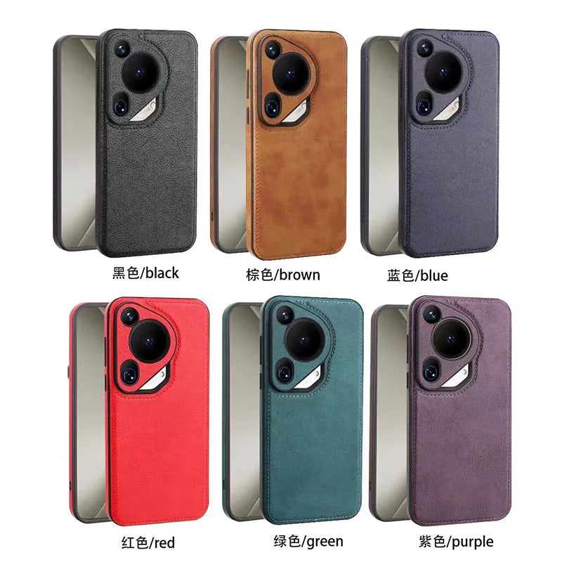 Luxury Vintage Leather Case for Huawei Pura 80 & Mate 40 50 60 70 Pro Secondary image