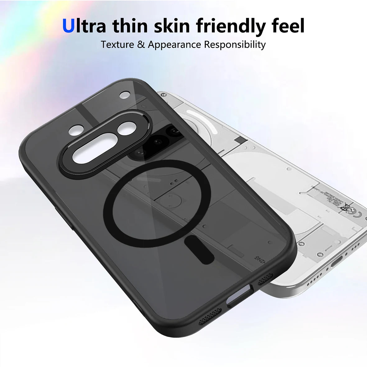 MagSafe Clear Case for Nothing Phone 2a Plus 3 3a 4a CMF Phone 1 2 Pro