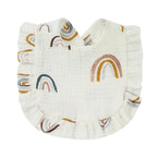 INS Style Baby Cotton Bibs Waterproof Drool Scarf Feeding Bib