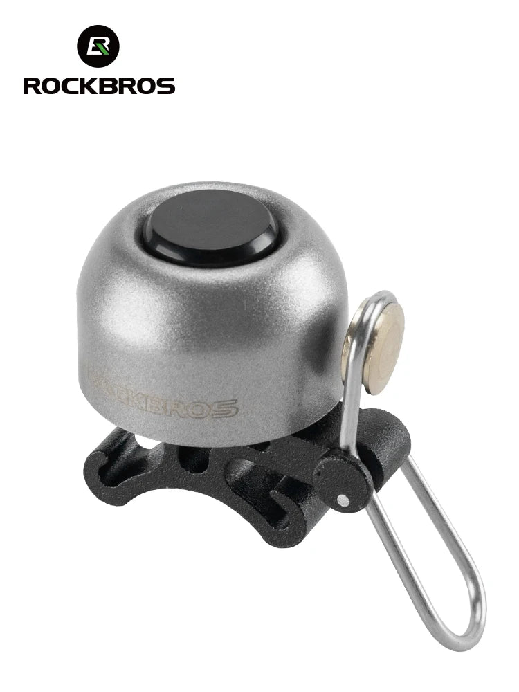 ROCKBROS Copper Alloy Bike Bell Non-Slip Bicycle Safety Warning Bell