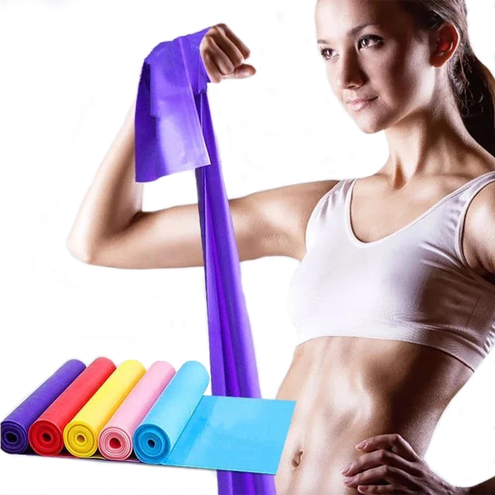 Yoga Hip Circle Resistance Bands Pilates Elastic Workout Band