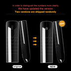 Stiletto Dual Form Nail Tips Acrylic Gel Extension Mold Kit