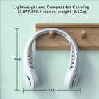 Hands-Free Neck Fan UK USB Rechargeable Bladeless Cooling Fan
