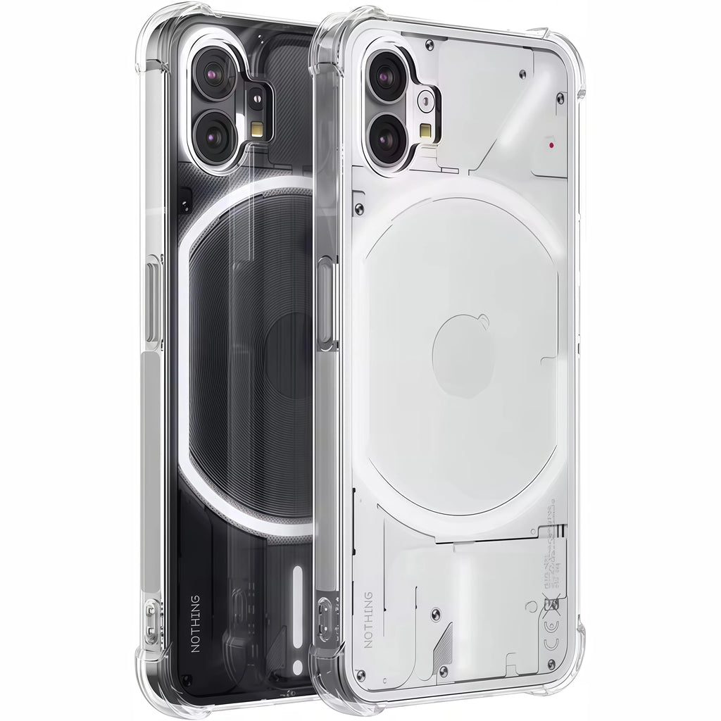 Clear Silicone Case for Nothing Phone 2a 3 3a 4a CMF 1 2 Pro Cover