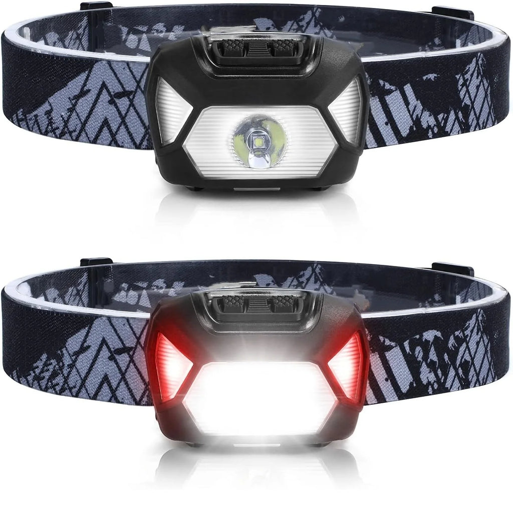 6 Modes USB Rechargeable Waterproof LED Headlamp