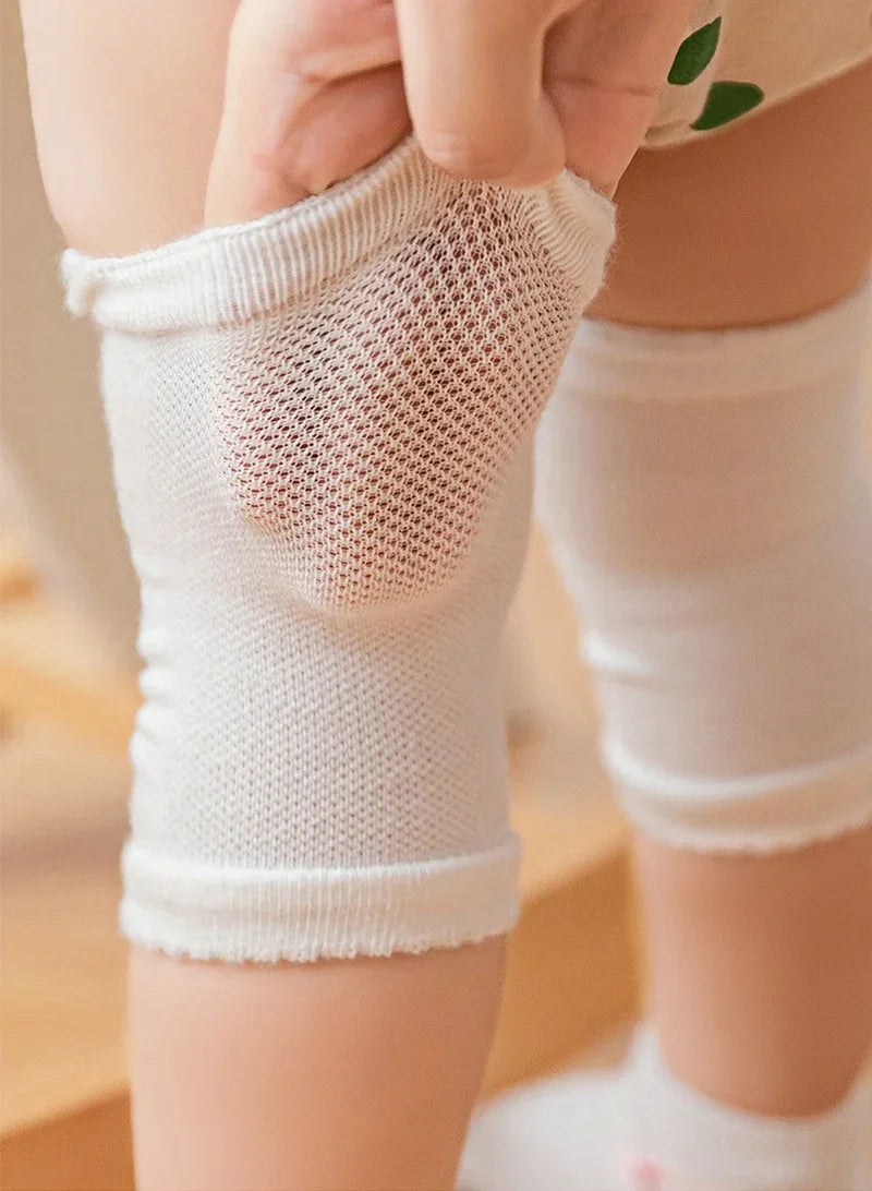 Baby Knee Pads Socks Set Anti-Slip Crawling Knee Protector