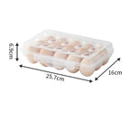 Portable Egg Storage Box Fridge Egg Holder