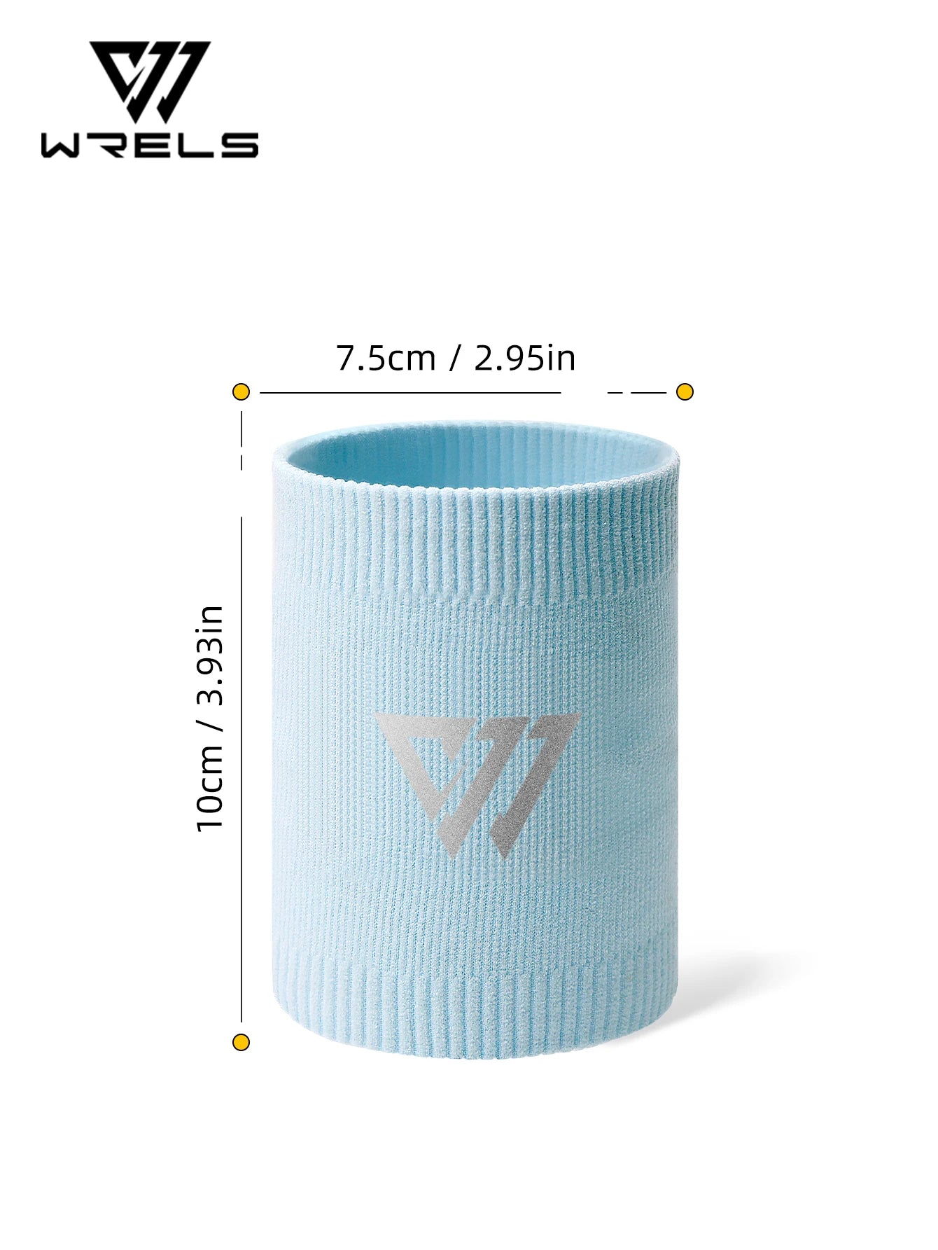 Breathable Sports Wristbands Sweat Absorbing Gym Basketball Bands