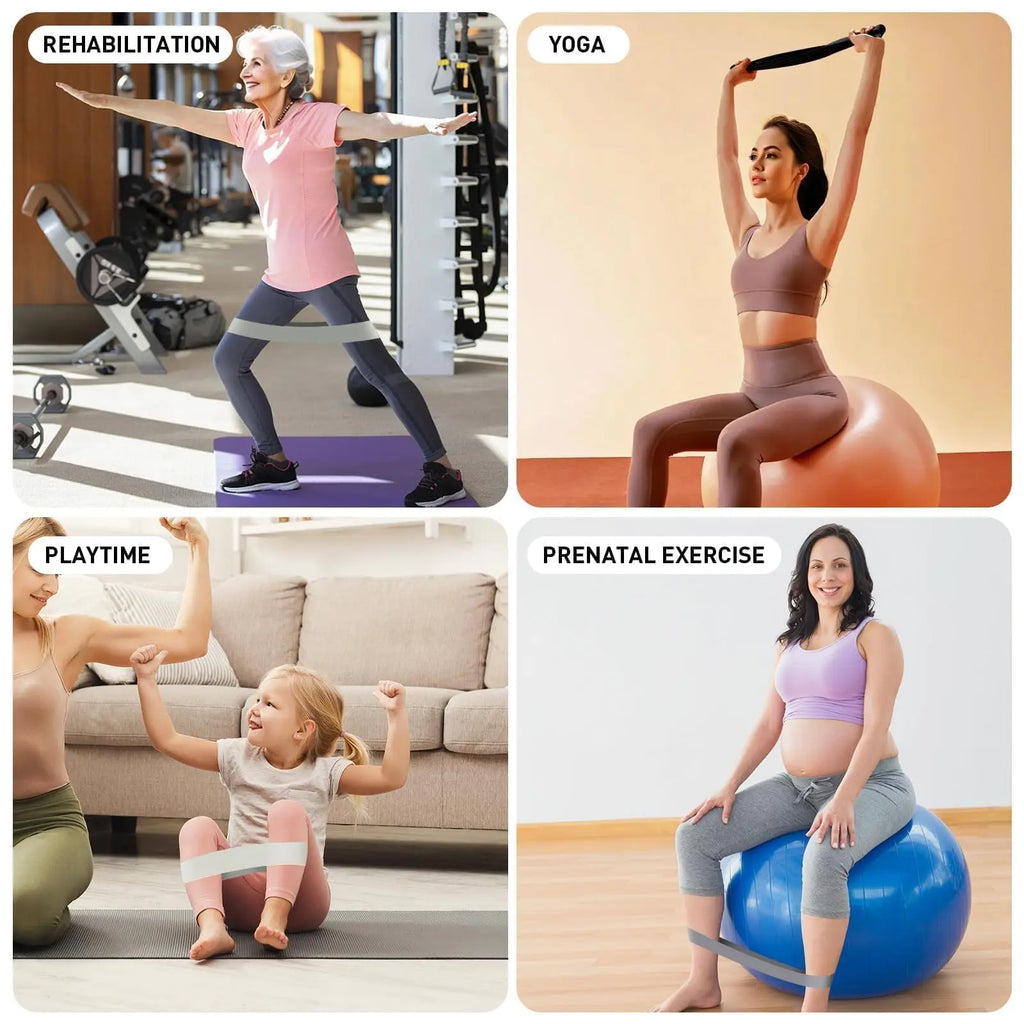 Latex Yoga Resistance Bands Hip Lift Glute Thin Legs & Bodybuilding