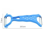 Vegetable Cutter & Carrot Grater – Handheld Kitchen Peeler & Slicer Tool