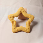 Star & Heart Silicone Baby Teether Food Grade Toy