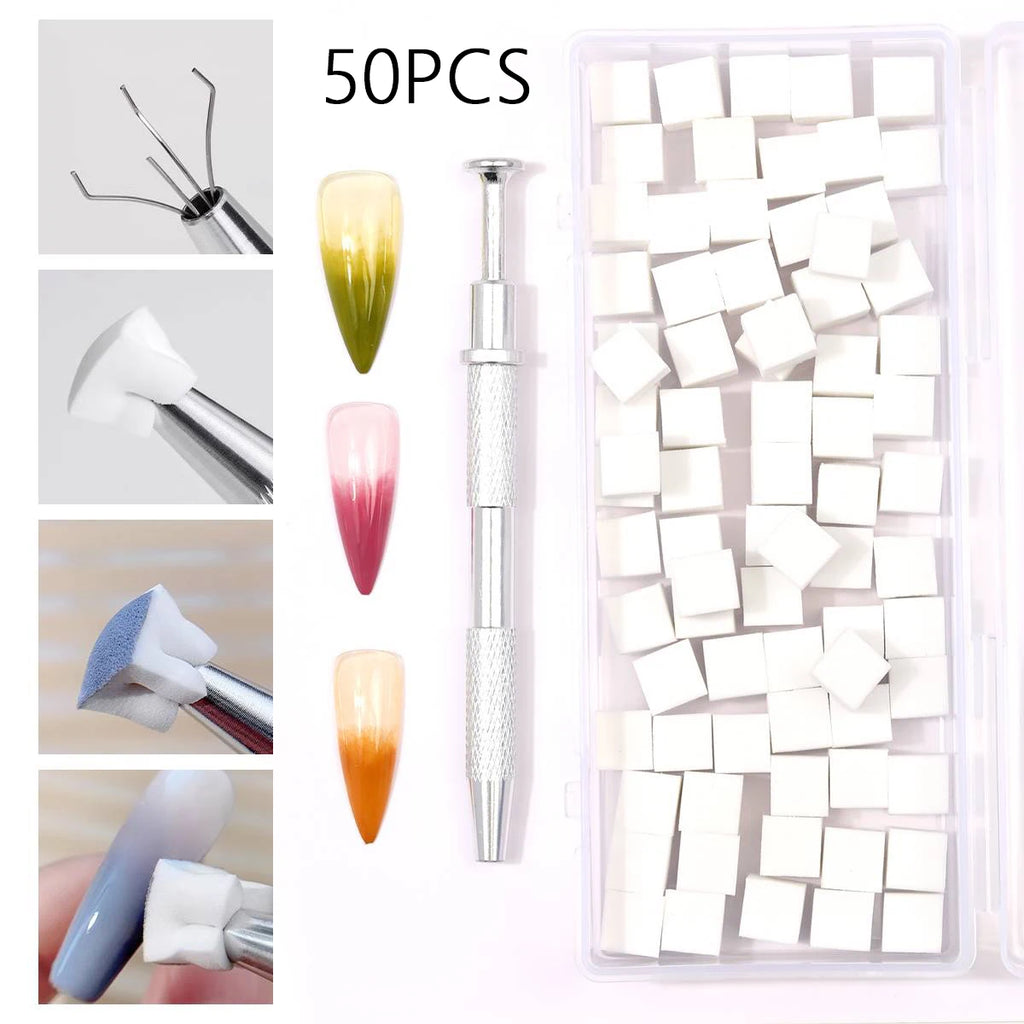Nail Art Sponge Stamper Gradient Manicure Blending Tool