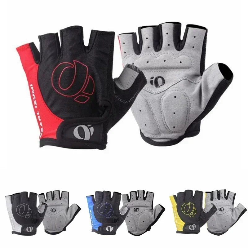 Half Finger Gel Cycling Gloves Anti-Slip Padded MTB Road Bike Men Main image