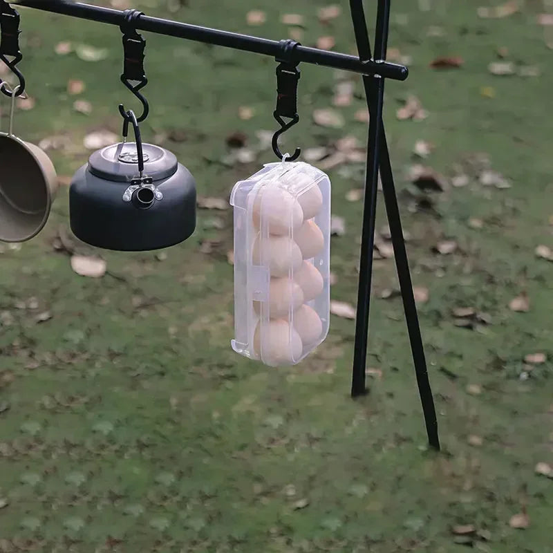 Portable Egg Storage Box Camping Egg Holder