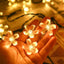 Solar Cherry Blossom Fairy Lights Outdoor Garden Lamp