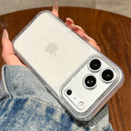 Transparent iPhone Case – Glitter Bling Shockproof TPU Cover