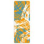 Ultra thin yoga mat Portable mat High quality rubber Double-sided anti-slip