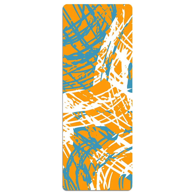 Ultra thin yoga mat Portable mat High quality rubber Double-sided anti-slip