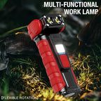 Mini Rotating COB Flashlight Magnetic Portable Work Light