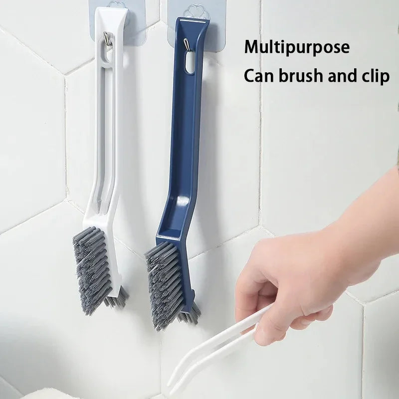 2-in-1 Gap Cleaning Brush Corner & Tile Scrubber