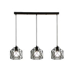 Industrial Pendant Light Black Ceiling Lamp for Kitchen & Bedroom