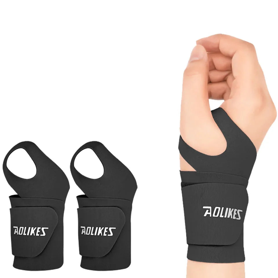 AOLIKES Ultra Thin Wrist Brace Adjustable Sport Wrist Support
