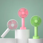 Mini Portable USB Fan UK Rechargeable Handheld Desk Cooler