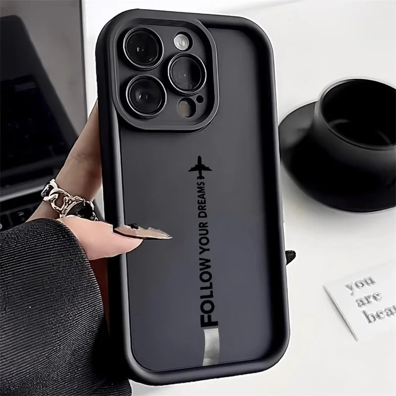 Graffiti Silicone Case for iPhone 16 15 14 13 12 11 Pro Max