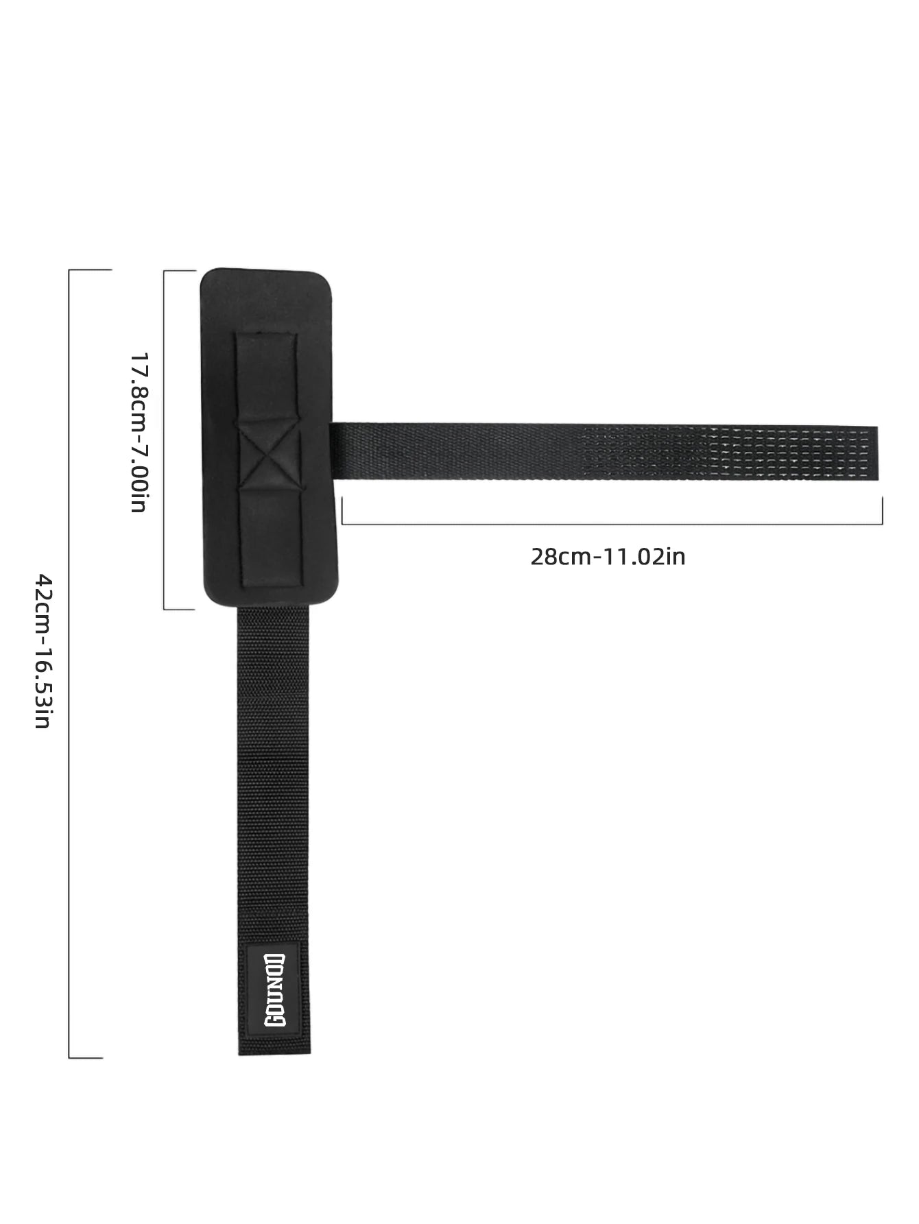 Weightlifting Wrist Straps Gym Grip Support for Strength Training Secondary image