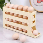 4 Layer Rolling Egg Dispenser Fridge Organizer