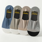 Men Invisible Socks 3Pairs Breathable No Show Mesh Casual