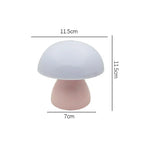 Mushroom LED Table Lamp Touch Dimming Night Light
