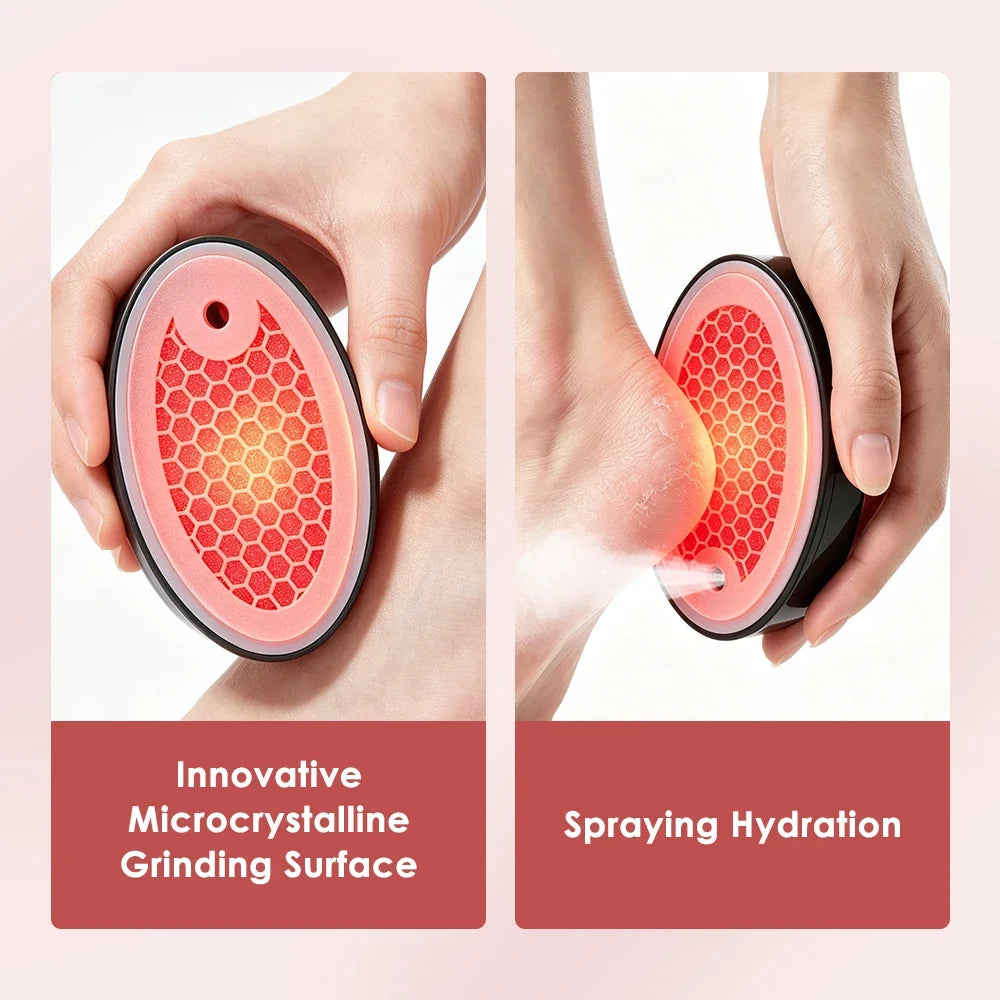 Electric Foot Callus Remover Waterproof Rechargeable Pedicure Tool