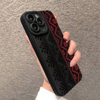 Vintage Totem Painting Case for iPhone 11 12 13 14 15 16 17 Pro Max