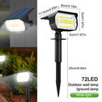72/68 LED Solar Landscape Lights