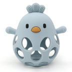 Cartoon Chick Silicone Baby Teether BPA Free Toy