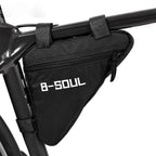 Waterproof Bicycle Triangle Frame Bag Front Tube Storage Pouch