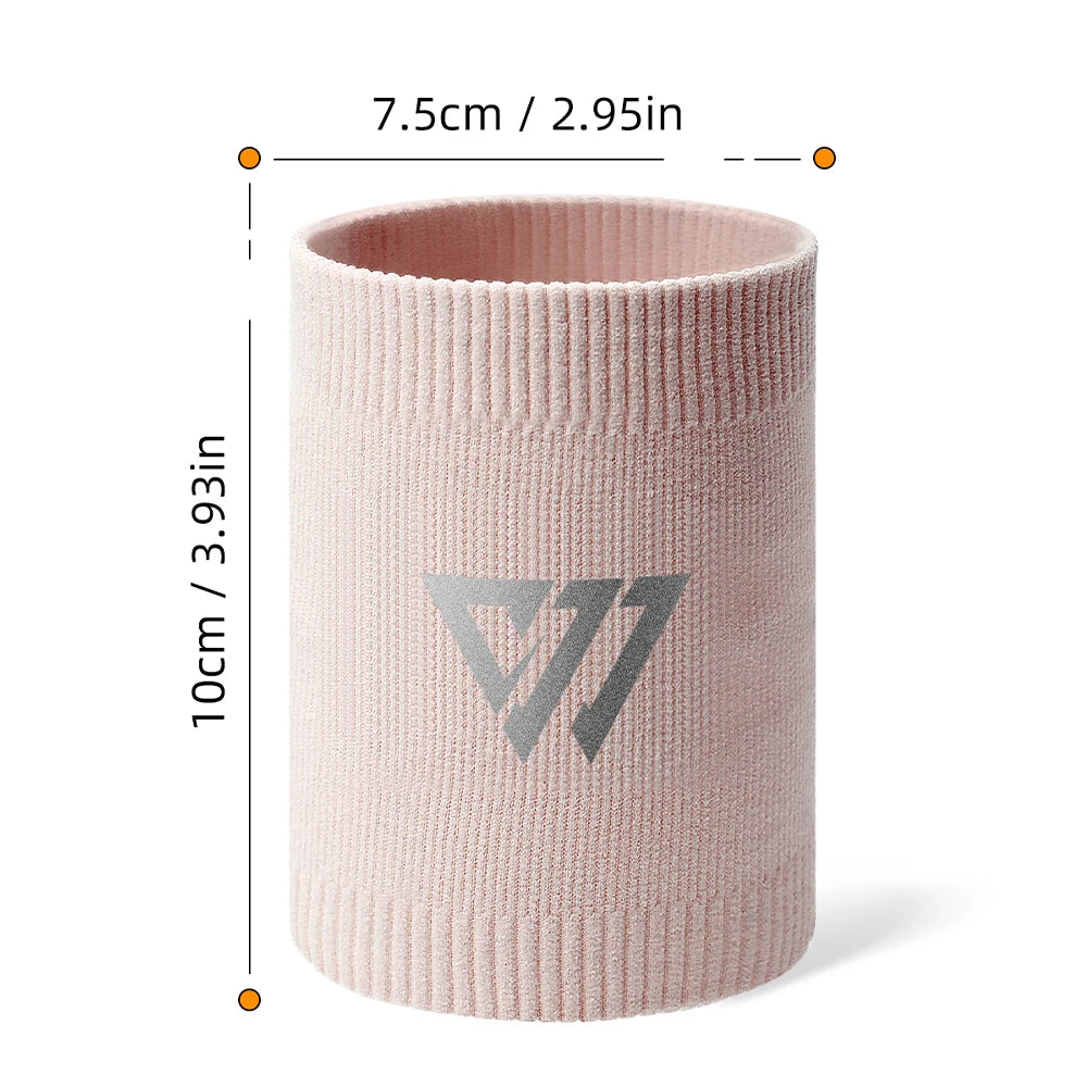 Breathable Sports Wristbands Sweat Absorbing Gym Basketball Bands