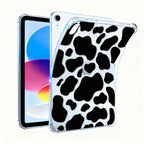 Clear Cow Print iPad Case A16 10th 11 Air 13 Pro 12.9 Mini 4 5 6