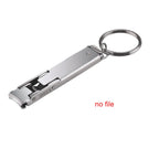 Ultra Thin Nail Clippers Portable Stainless Steel Travel Manicure Tool