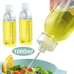 1000ML Squeeze Seasoning Bottle Oil Control Sauce & Cooking Dispenser