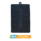 Large Silicone Ice Cube Tray Jumbo Square Ice Maker Mold (4–24 Grid)