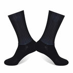 Aero Cycling Socks Men Anti-Slip Silicone Breathable Summer Bike Socks