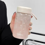 450ml Plastic Water Bottle Leakproof Tea Infuser Travel Cup