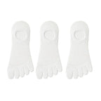 Men’s Toe Socks Breathable Anti Sweat Casual Finger Socks 3 Pairs