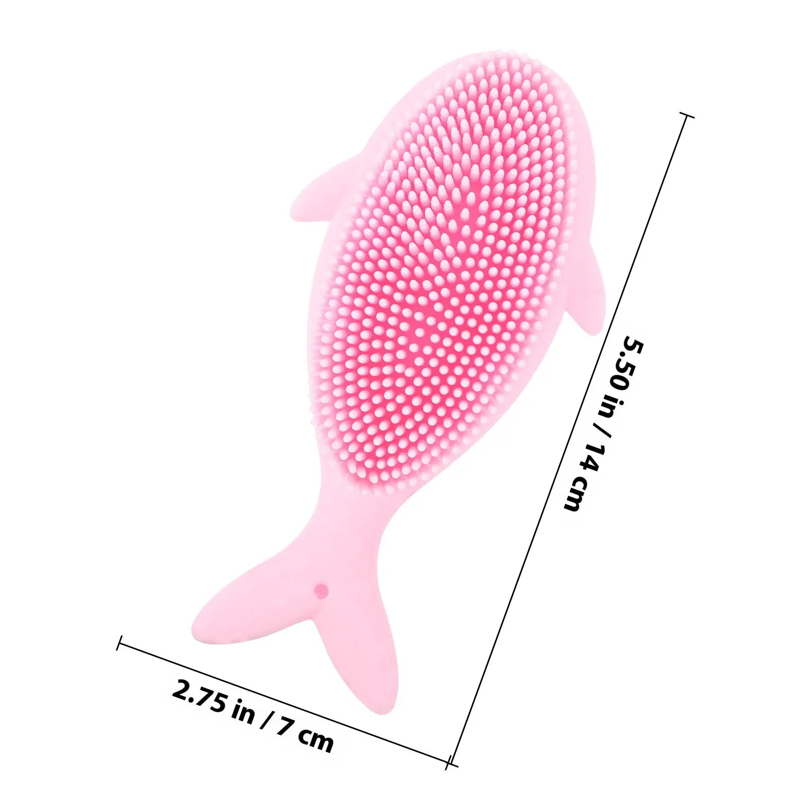 Whale Shape Baby Silicone Shower Brush Soft Scalp Massager Secondary image